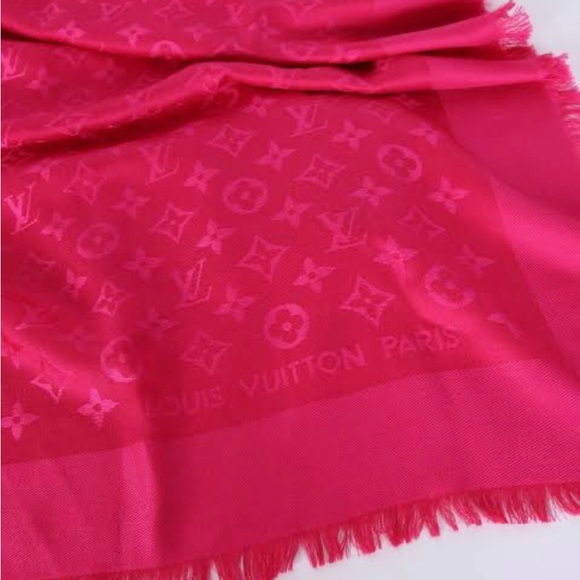 Authentic Louis Vuitton monogram scarf - Picture 3 of 4